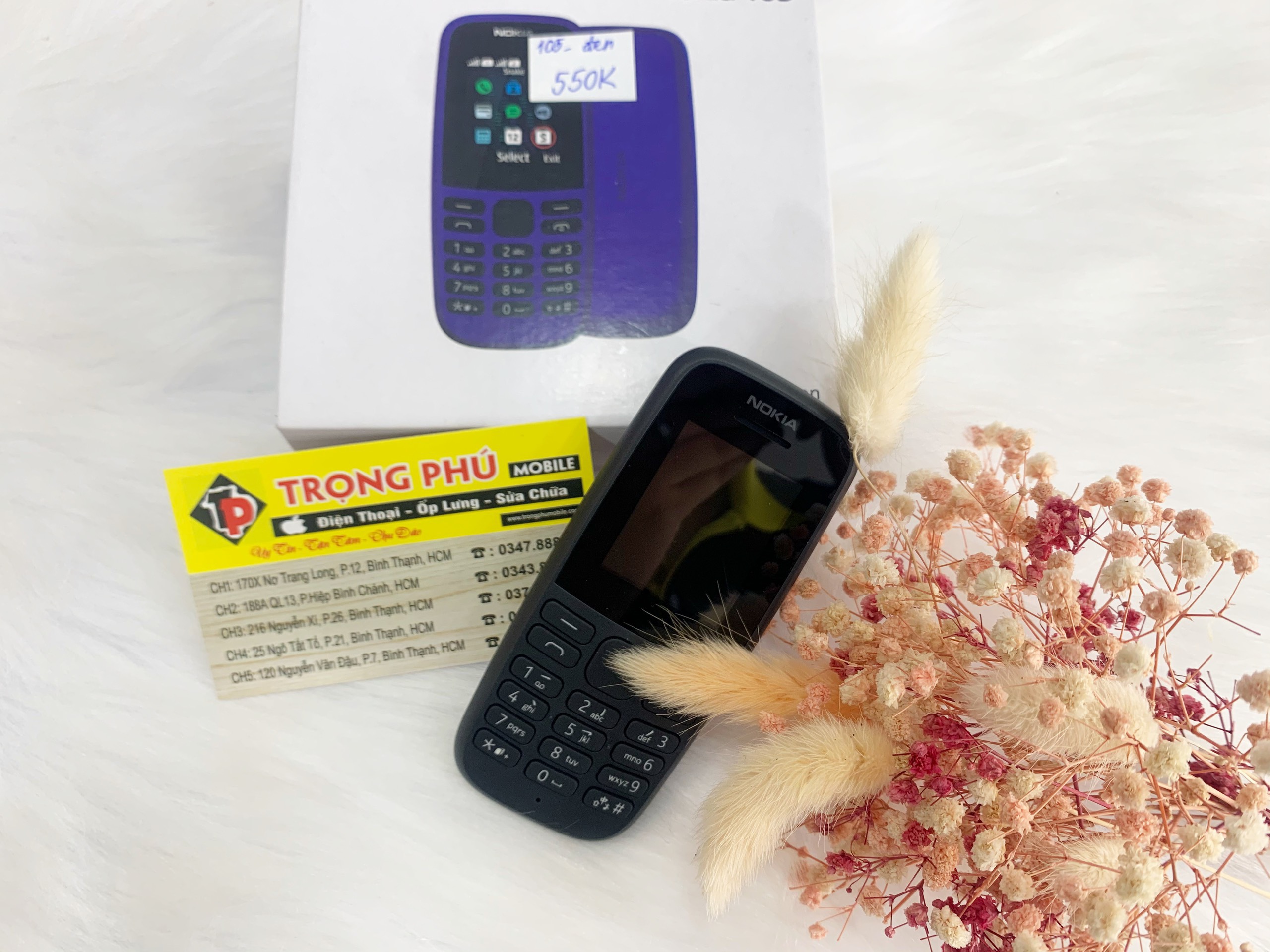 Điện thoại Nokia 105 2019 2Sim mới fullbox