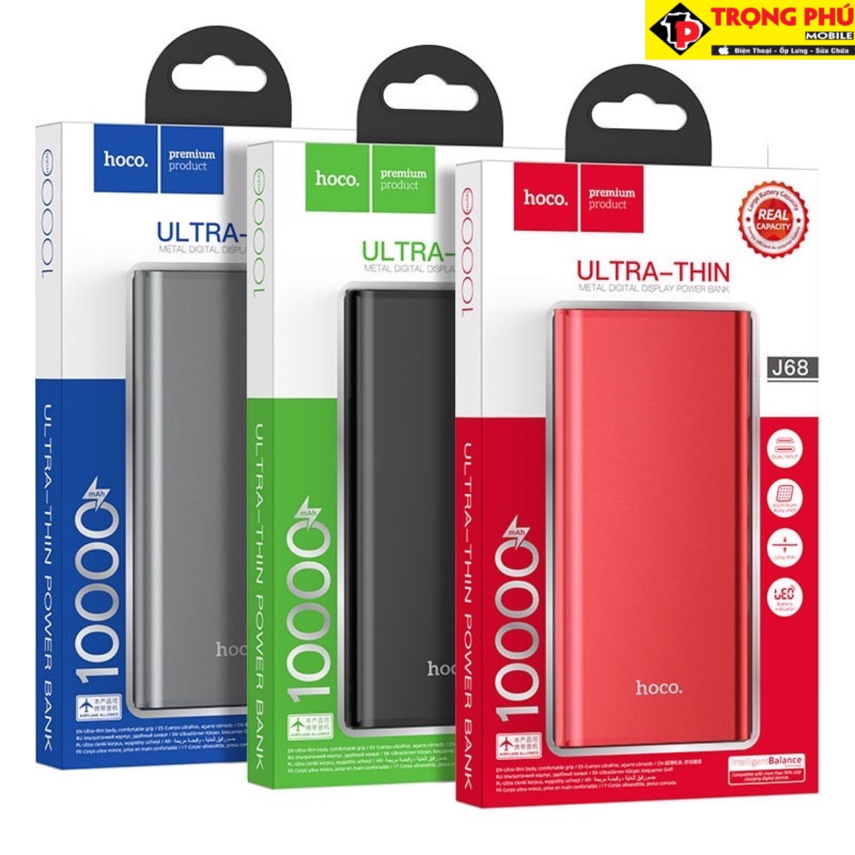 Pin sạc dự phòng Hoco j68 10.000mah Trọng phú mobile