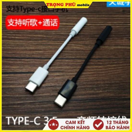 Cáp chuyển TypeC ra 1 đầu cắm 3.5
