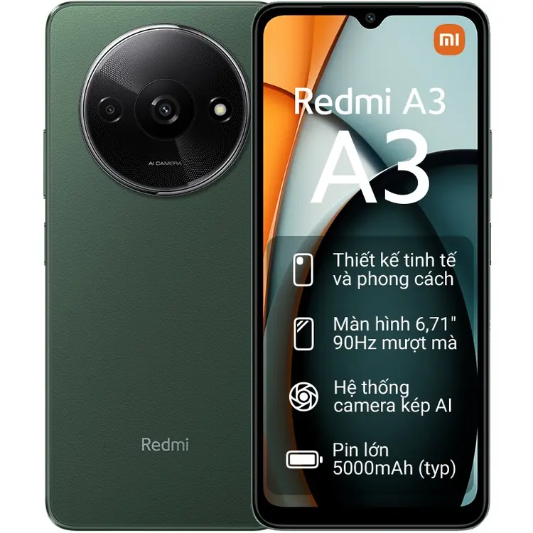 Xiaomi Redmi A3 mới chính hãng