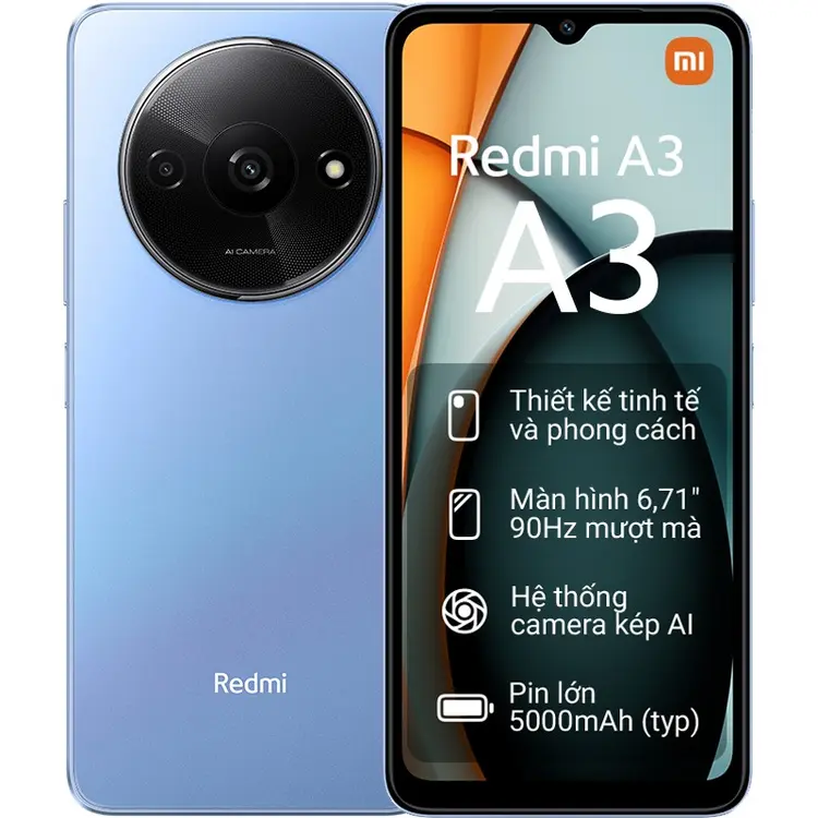 Xiaomi Redmi A3 mới chính hãng
