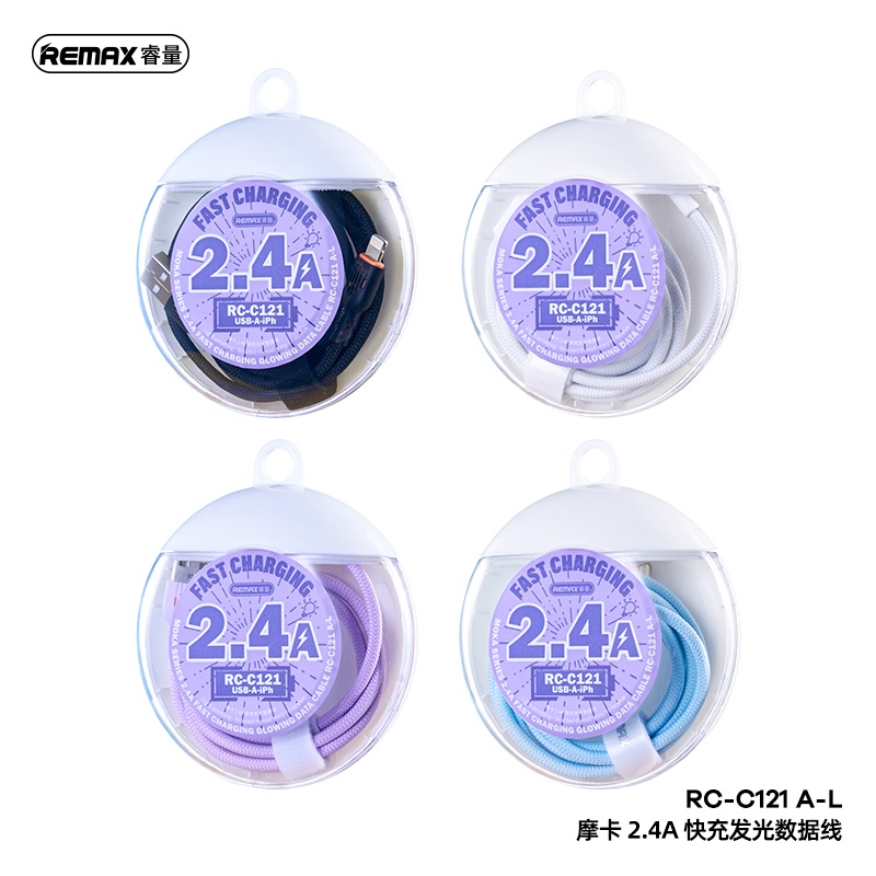 Cáp sạc Remax RC-C121 2.4A usb-Lighting