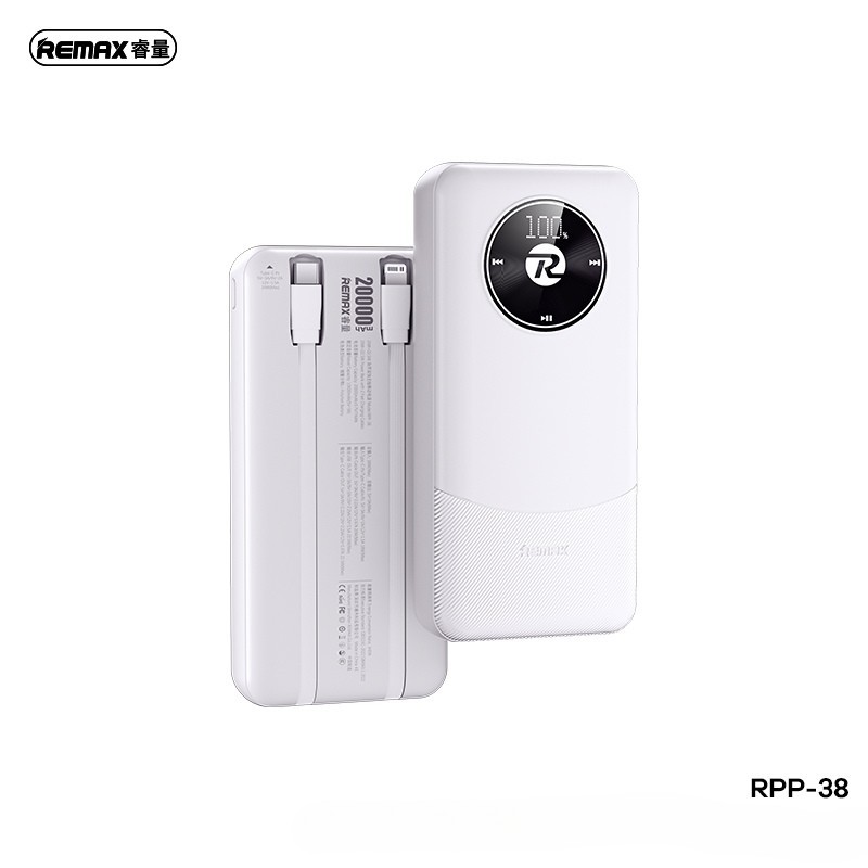 Pin Sạc dự phòng Remax RPP-38 20.000mah 22.5w