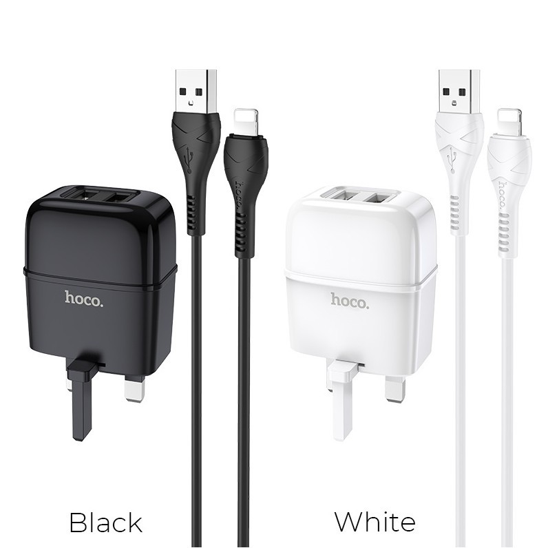 Bộ sạc nhanh 2 cổng HOCO C77