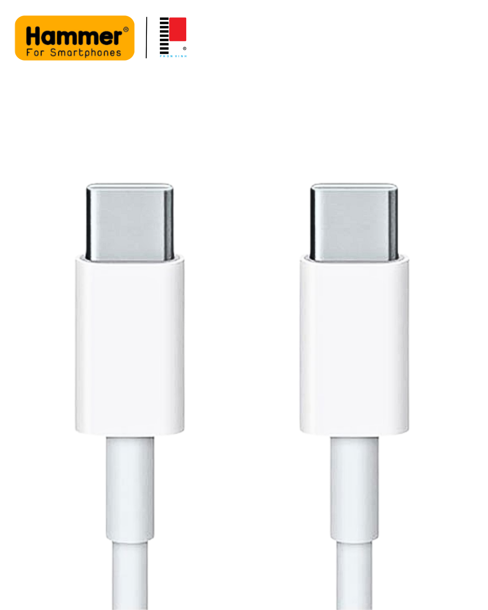 Cáp sạc iphone 15,16 Hammer c17 typeC-TypeC 60k