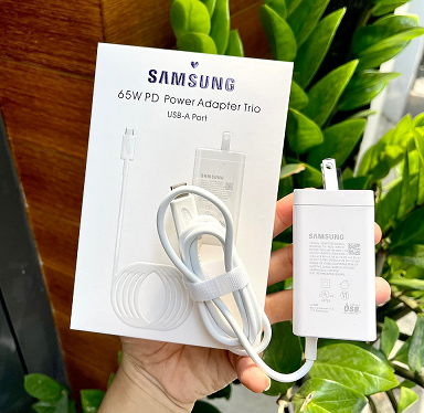 Bộ sạc Samsung 65w type-typeC siêu nhanh Linh kiện