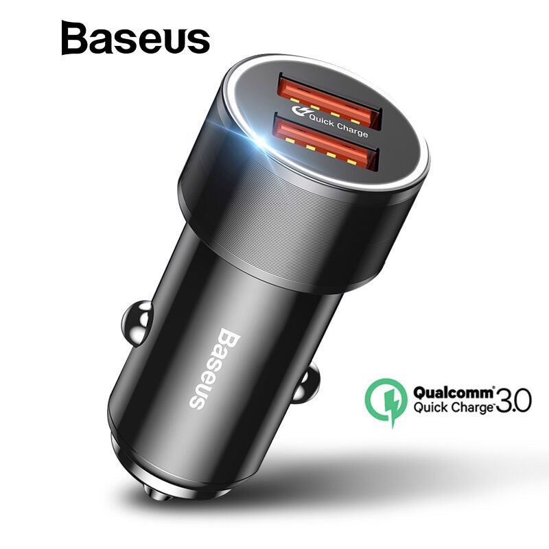 Sạc ô tô Baseus Magic dual quick car charging of 45W