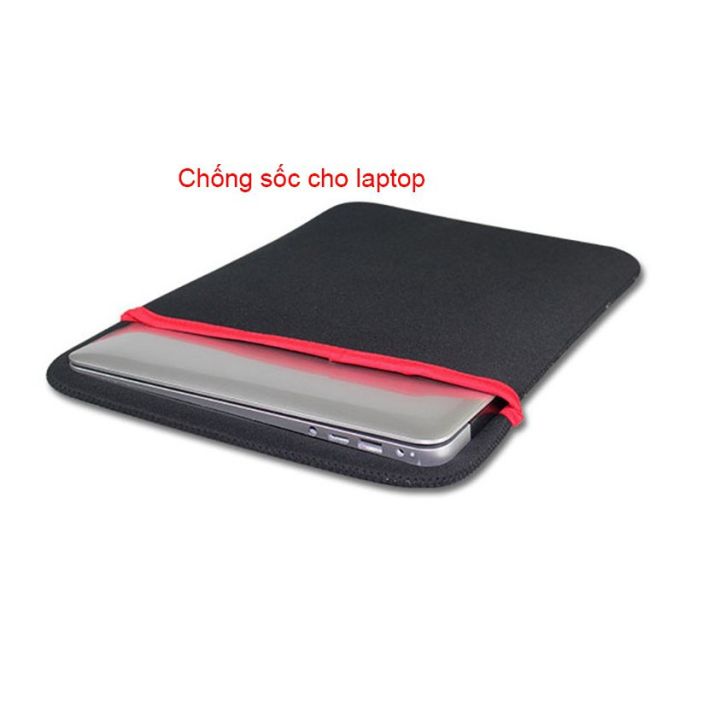 Túi chống sốc laptop sọc đỏ 15in Trọng phú mobile