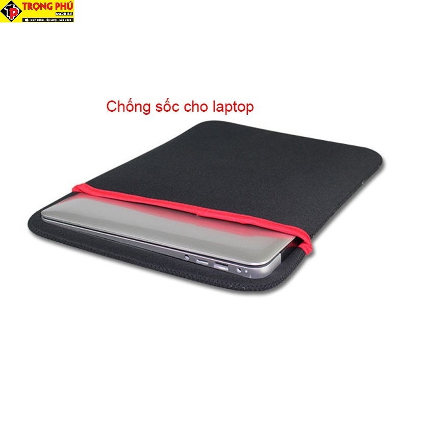 Túi chống sốc laptop sọc đỏ 14in