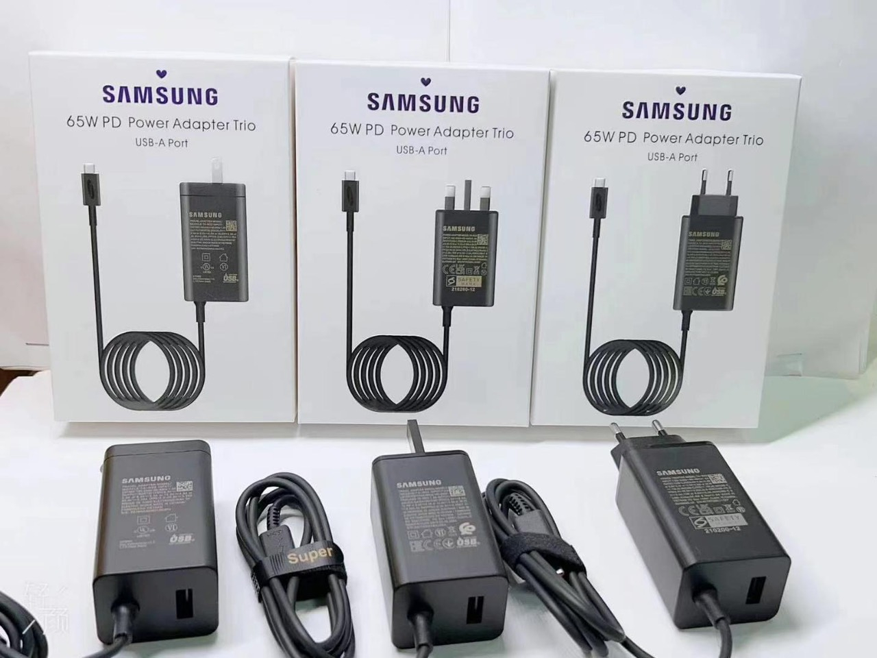 Bộ sạc Samsung 65w type-typeC siêu nhanh Linh kiện