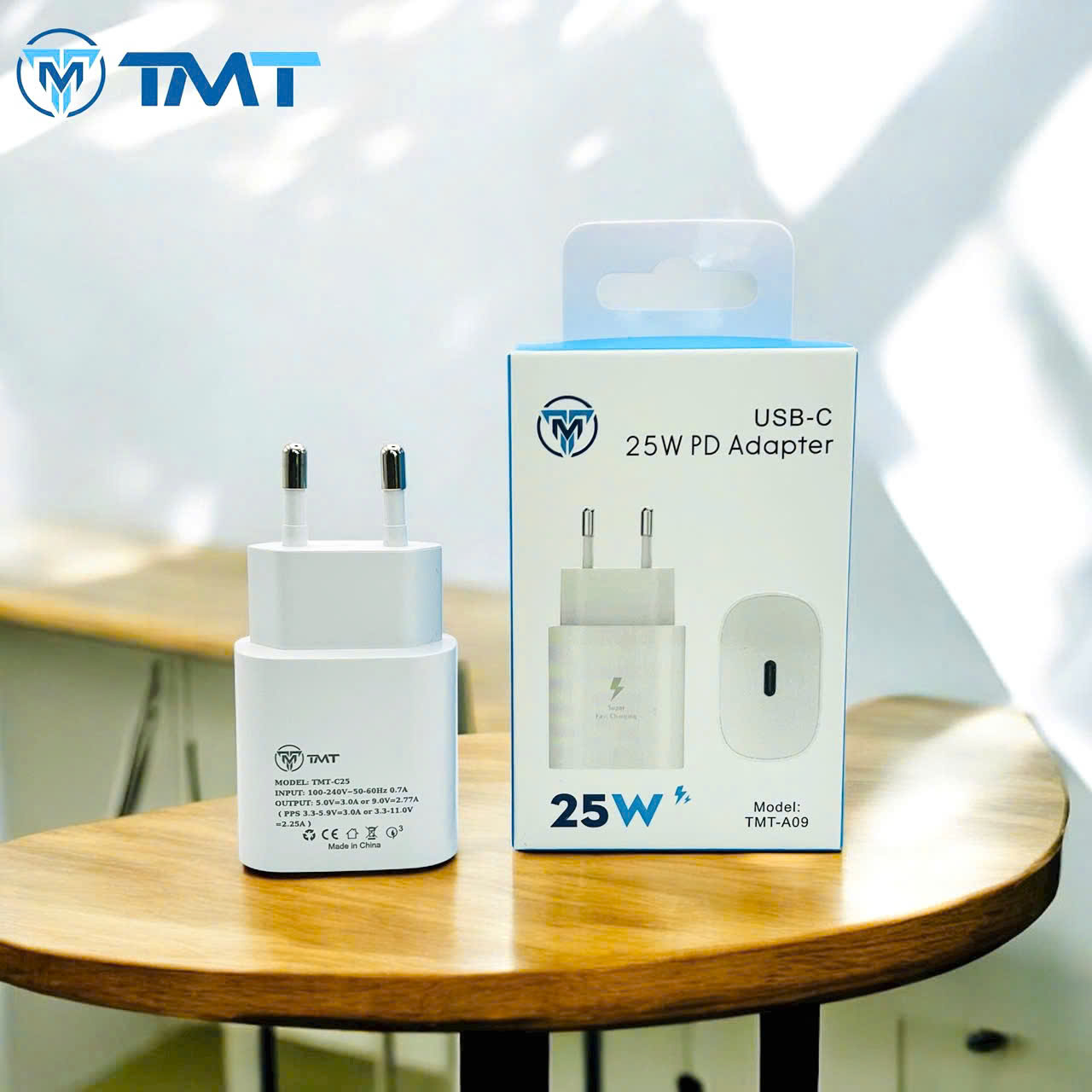 Cốc sạc TypeC 25W TMT A09 130k cho Samsung