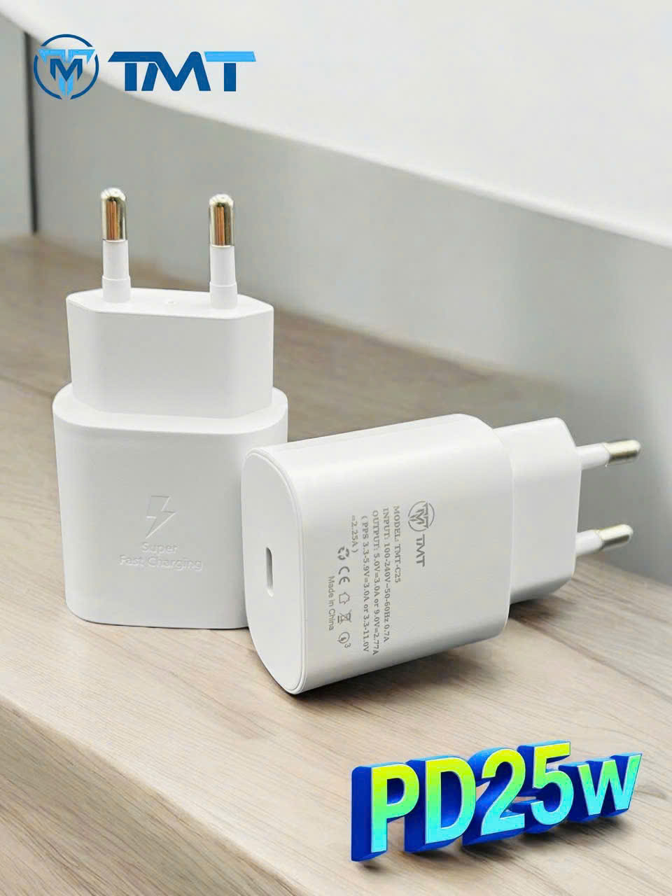 Cốc sạc TypeC 25W TMT A09 130k cho Samsung