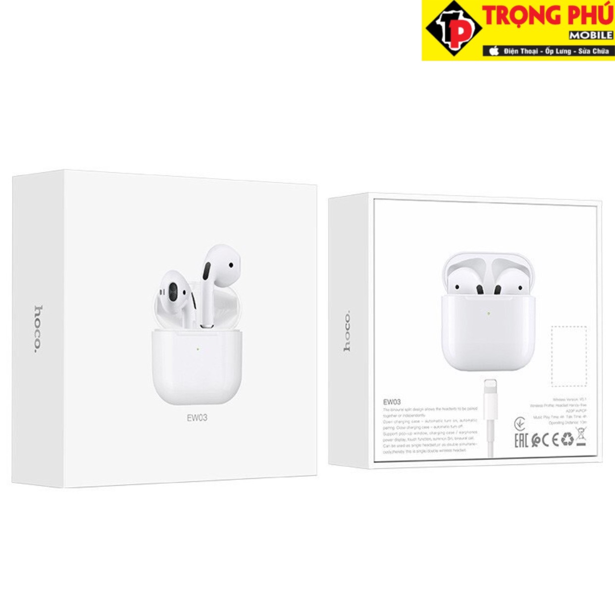 Tai nghe Bluetooth airpod Hoco EW03