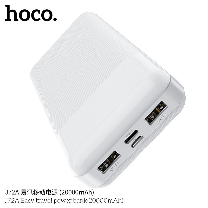 Pin sạc dự phòng Hoco j72A 20.000mah - Đen