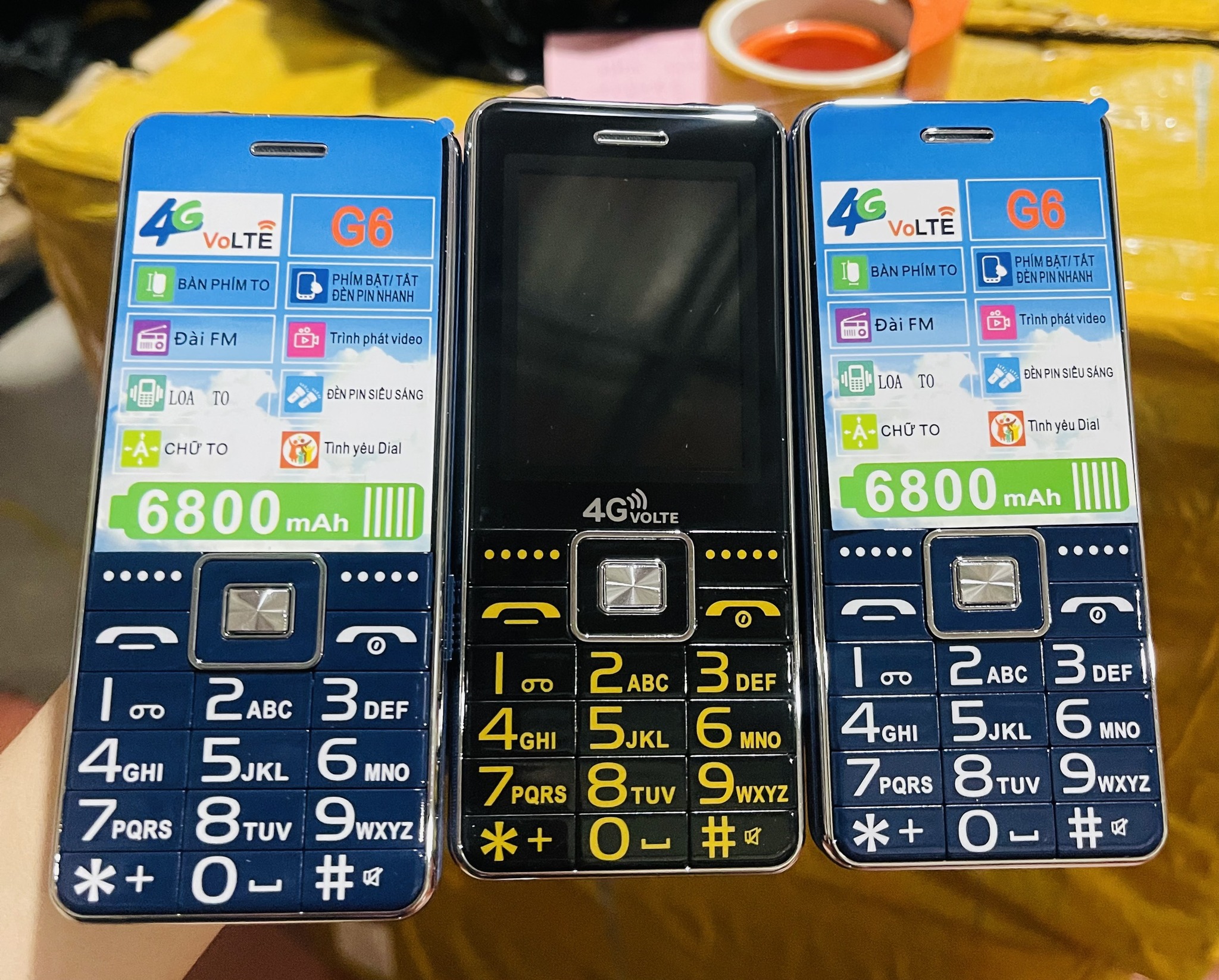 Điện thoại G6 4G - Sóng 4G chuẩn