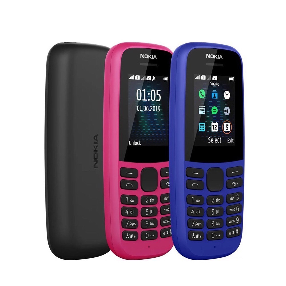 Điện thoại Nokia 105 2019 2Sim mới fullbox