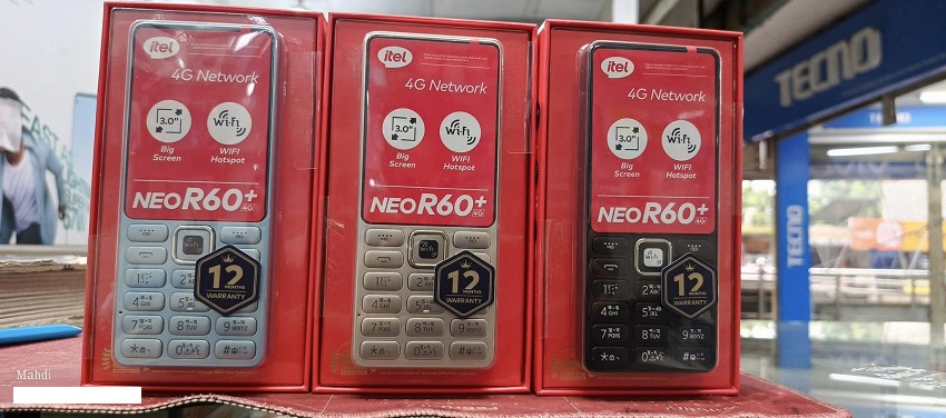 Điện thoại itel 9310 (Neo R60+) 4G - Sóng 4G chuẩn