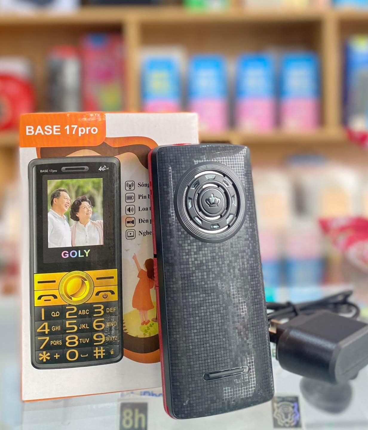 Điện thoại Goly Base 17 Pro - Sóng 4G chuẩn