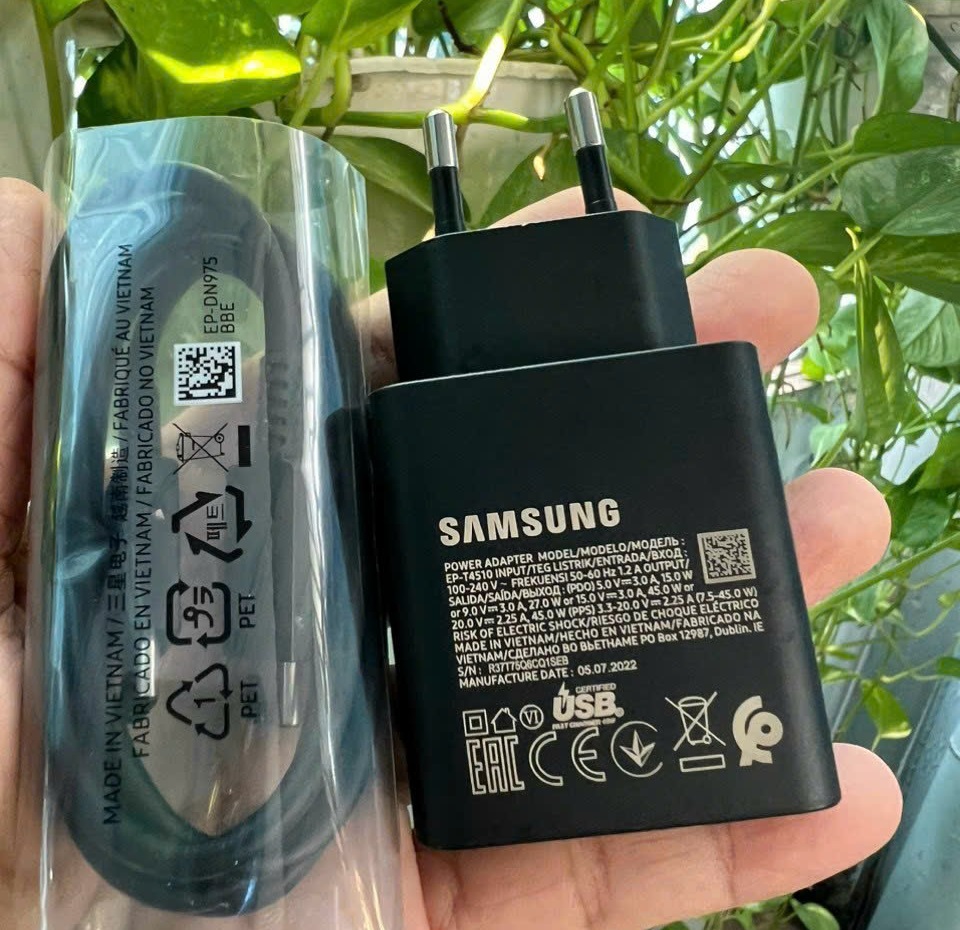 Bộ Sạc Samsung 45w Cổng Type-C Zin hãng