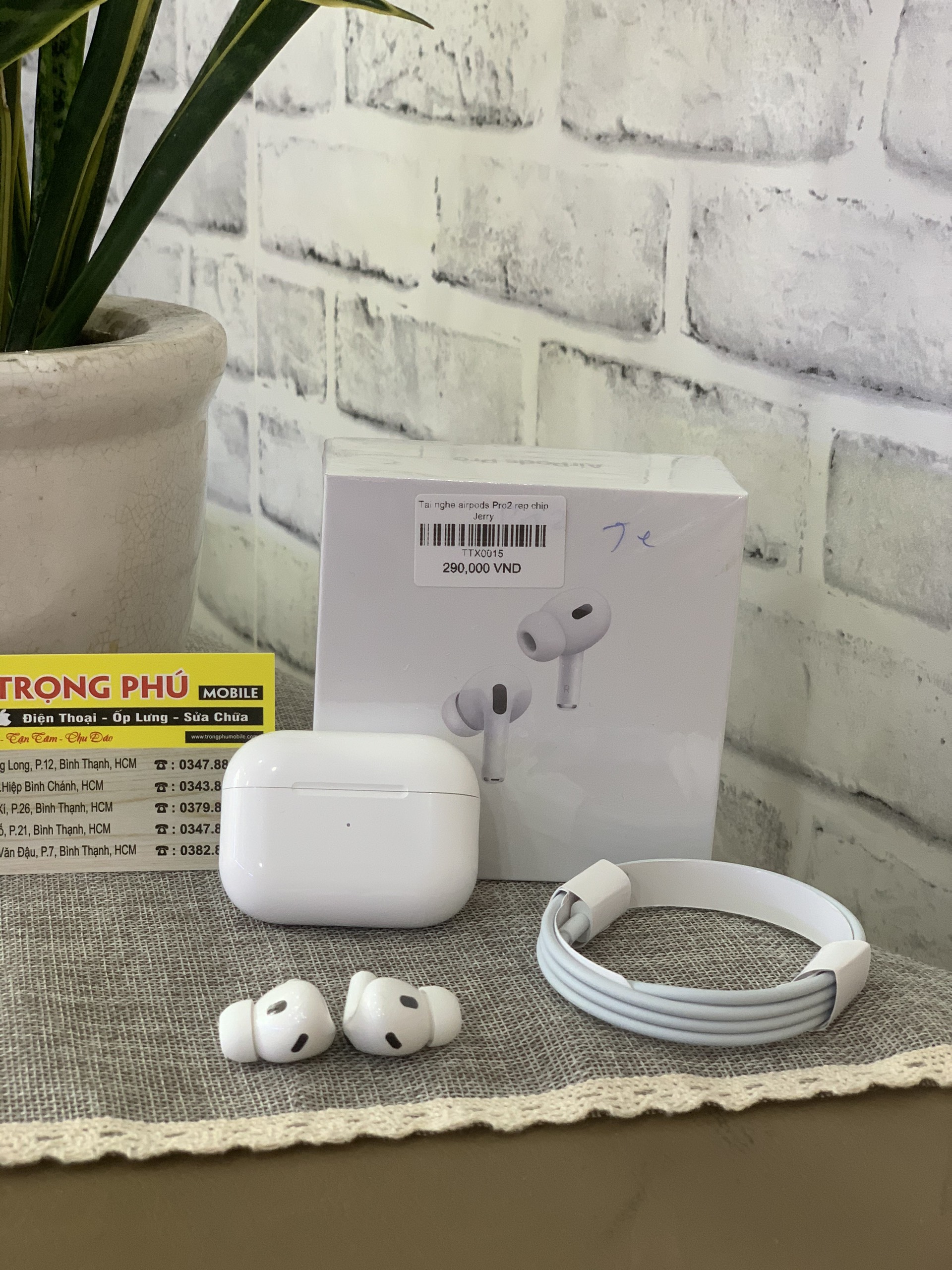 Tai nghe airpod Pro2 rep chip Jerry