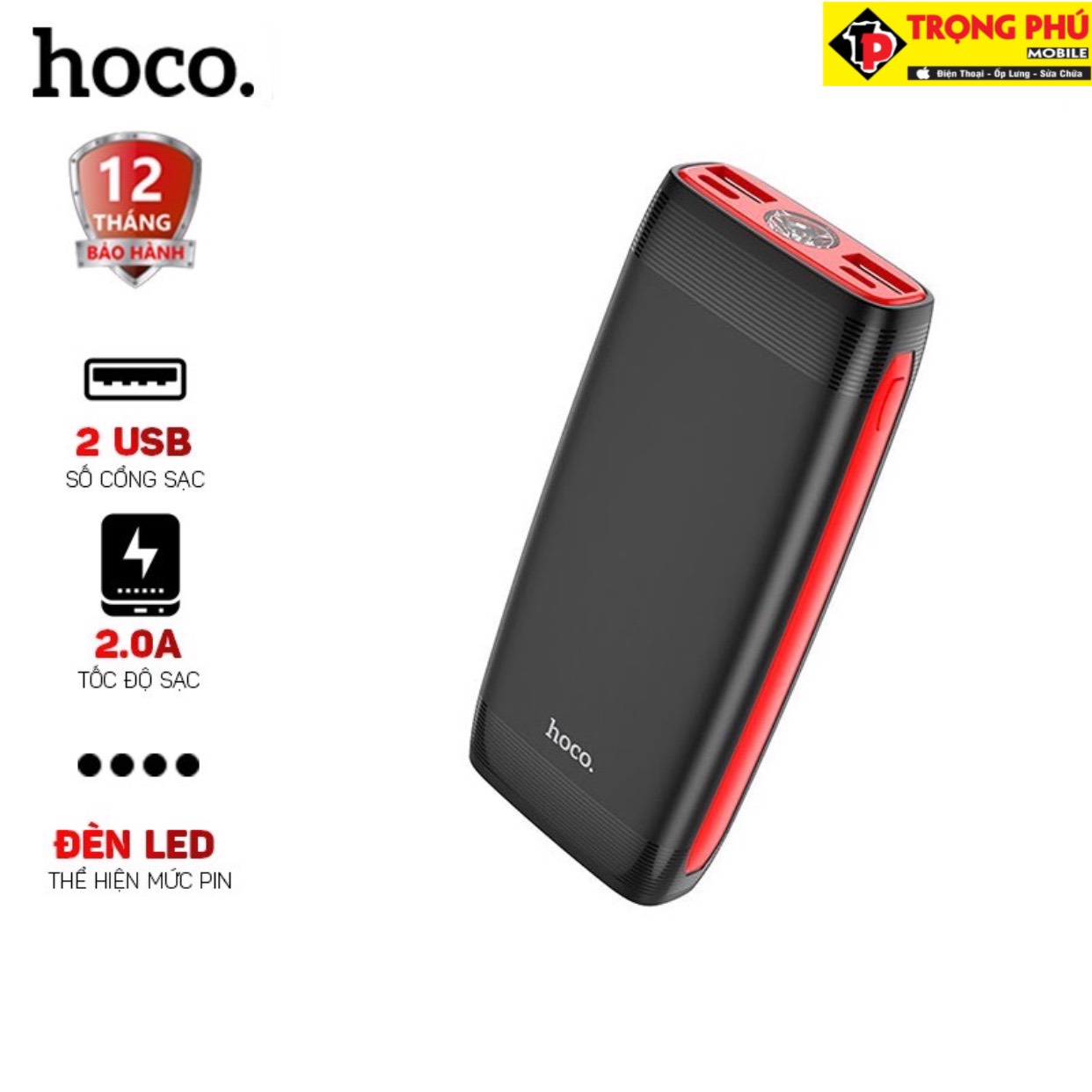 Pin sạc dự phòng Hoco j64 10.000mah