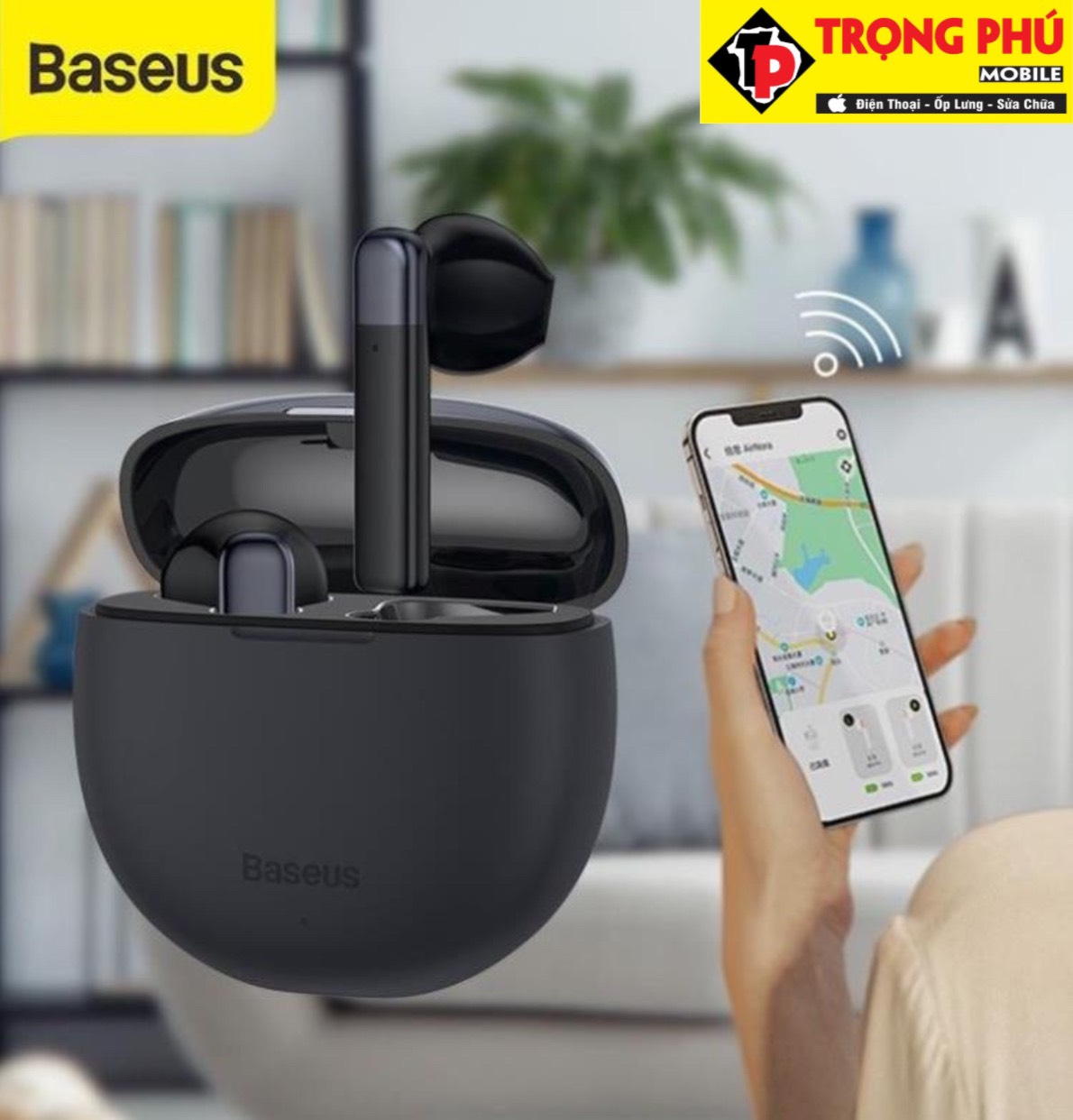 Tai nghe bluetooth Baseus AirNora W2