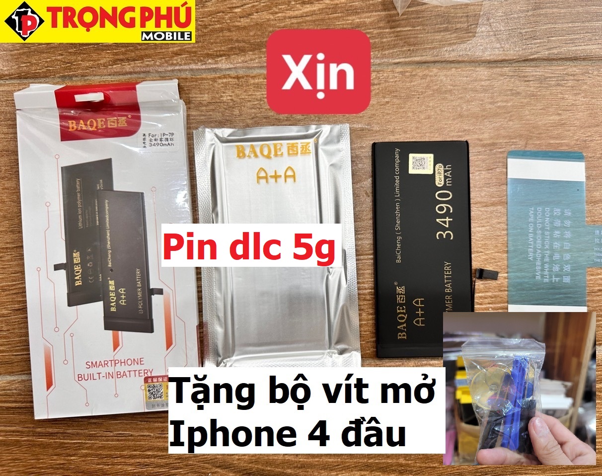 Thay pin IPhone 5g Dung lượng cao Chính hãng BAQE
