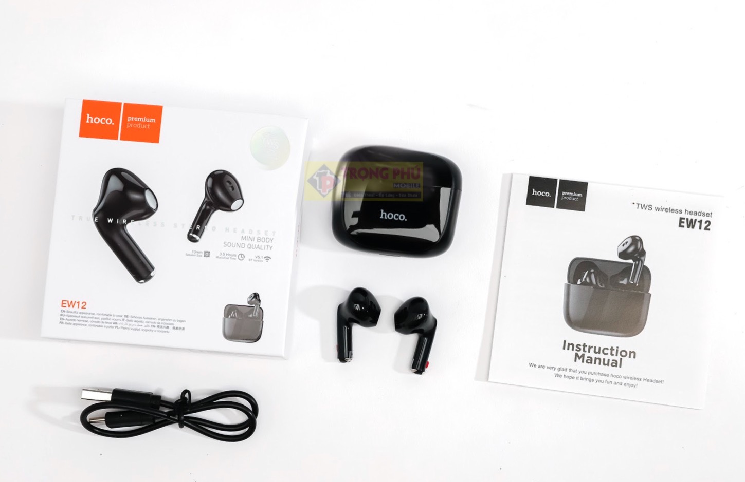 Tai nghe bluetooth 3 HOCO Ew12 Trọng phú mobile