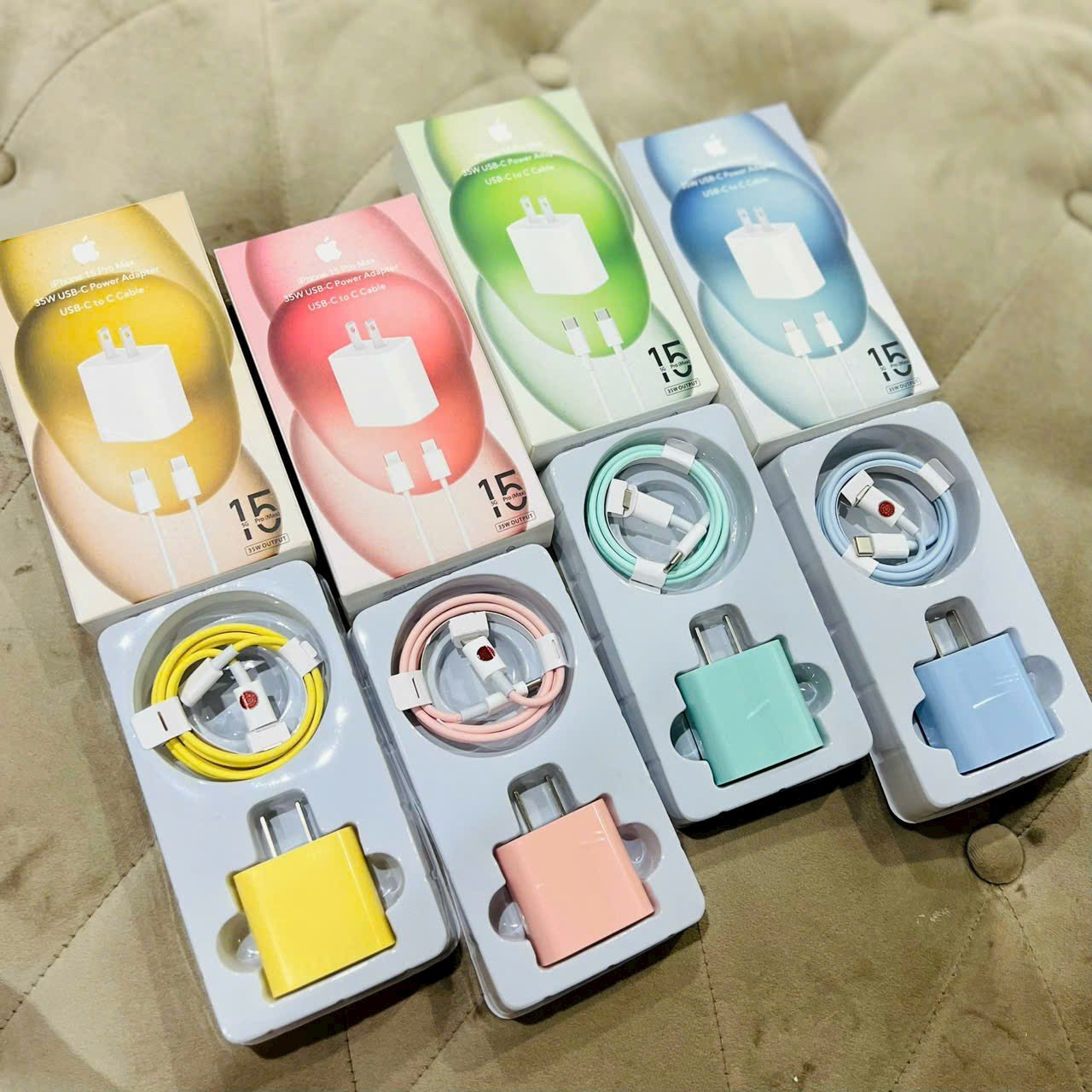 Bộ sạc iphone 15 35w typeC-typeC 190