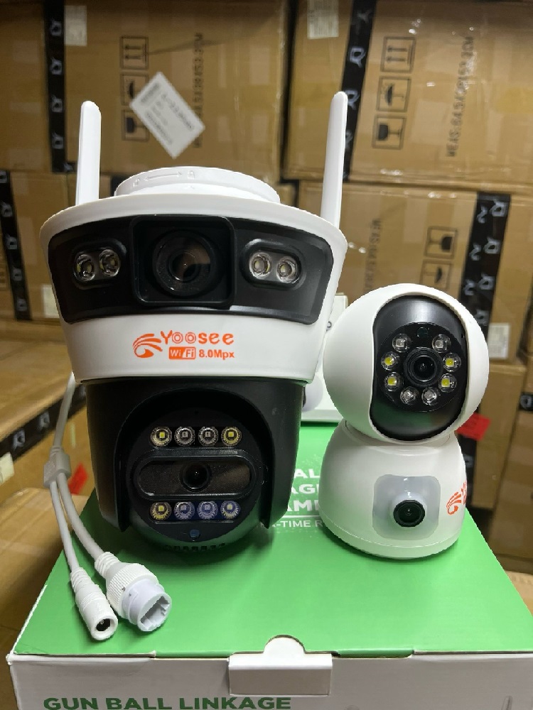 Camera ip 2 màn hình yoosee QPT609