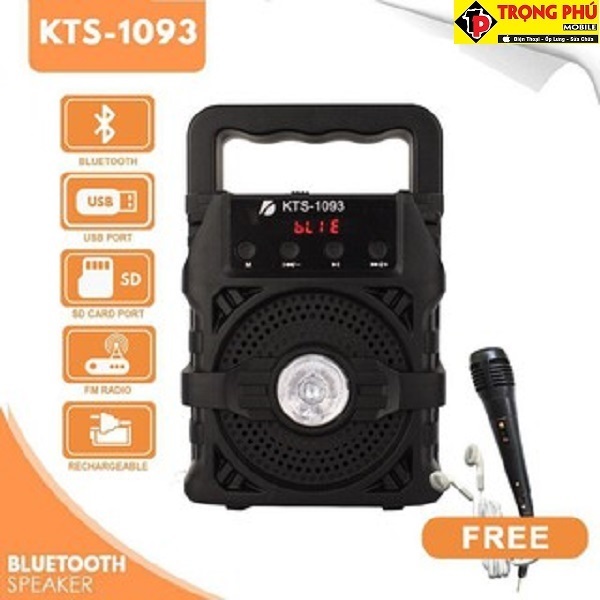 Loa Bluetooth kèm mic hát karaoke KST 1093