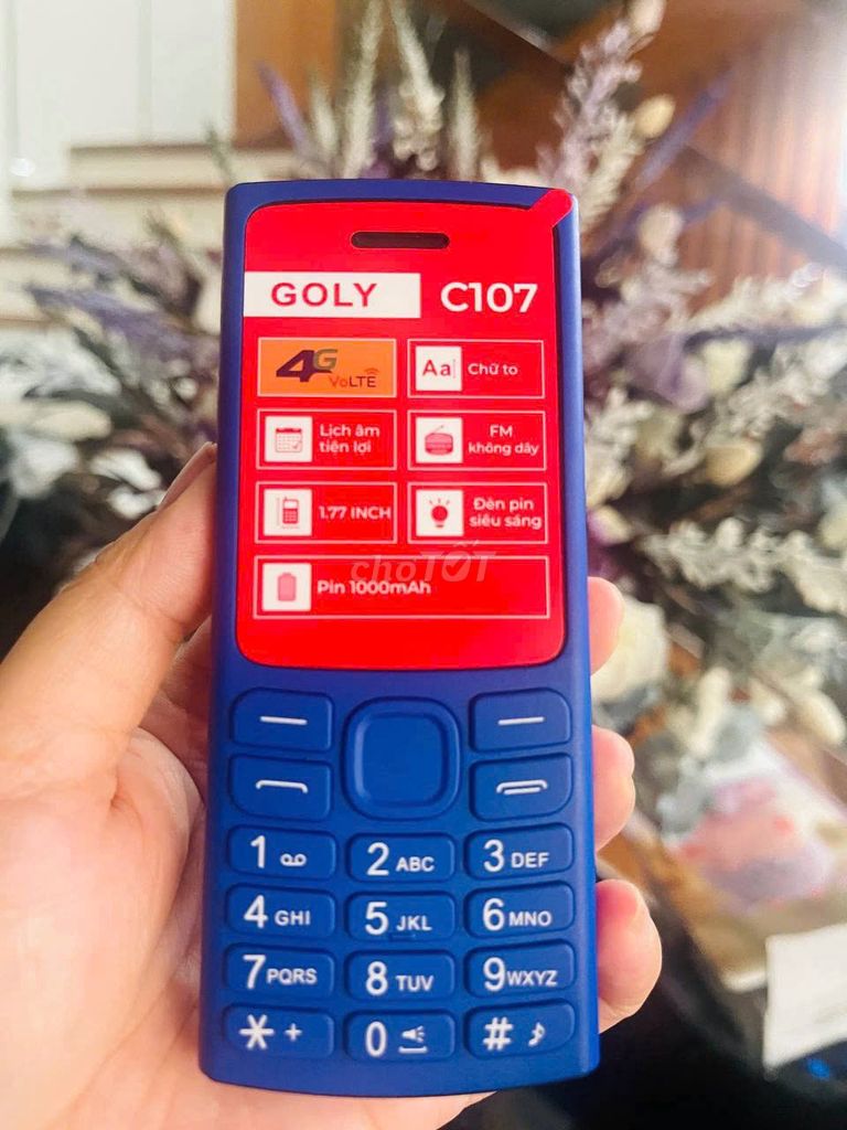 Điện thoại Goly C107 4G - Sóng 4G chuẩn