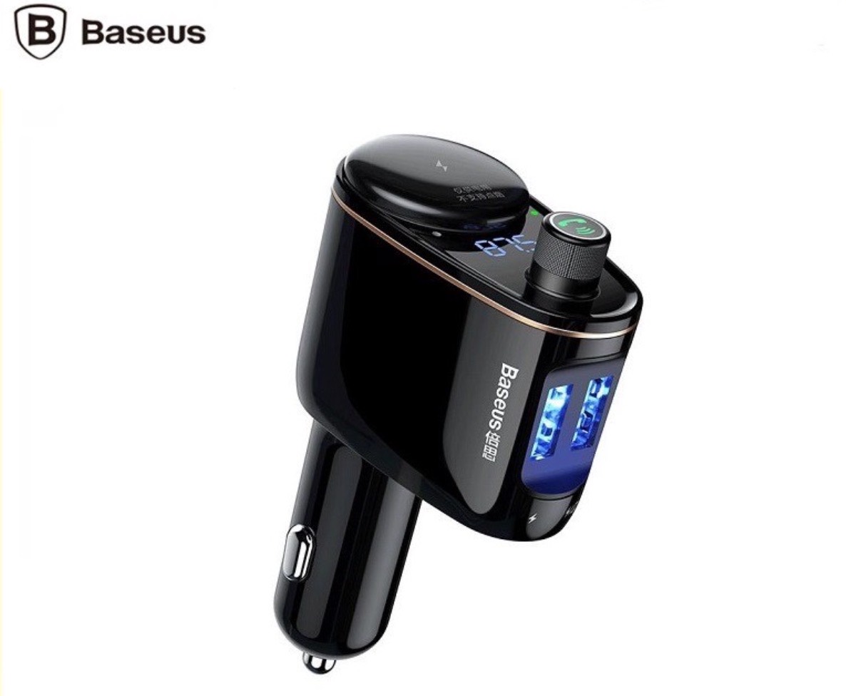 Sạc ô tô Baseus Locomotive Bluetooth MP3