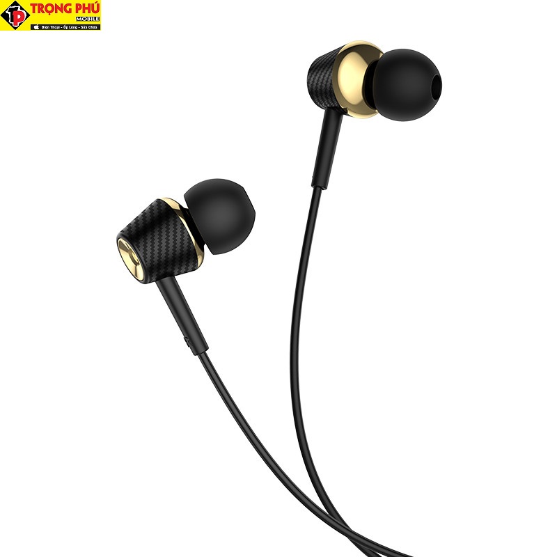 Tai nghe dây Hoco M70 đầu tròn 3.5 Trọng phú mobile