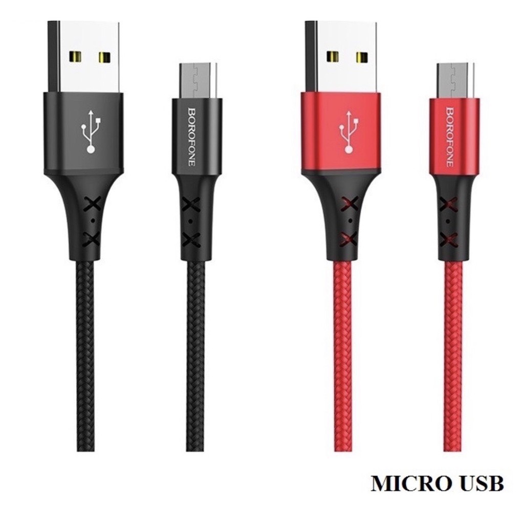 Cáp sạc borofone bx20