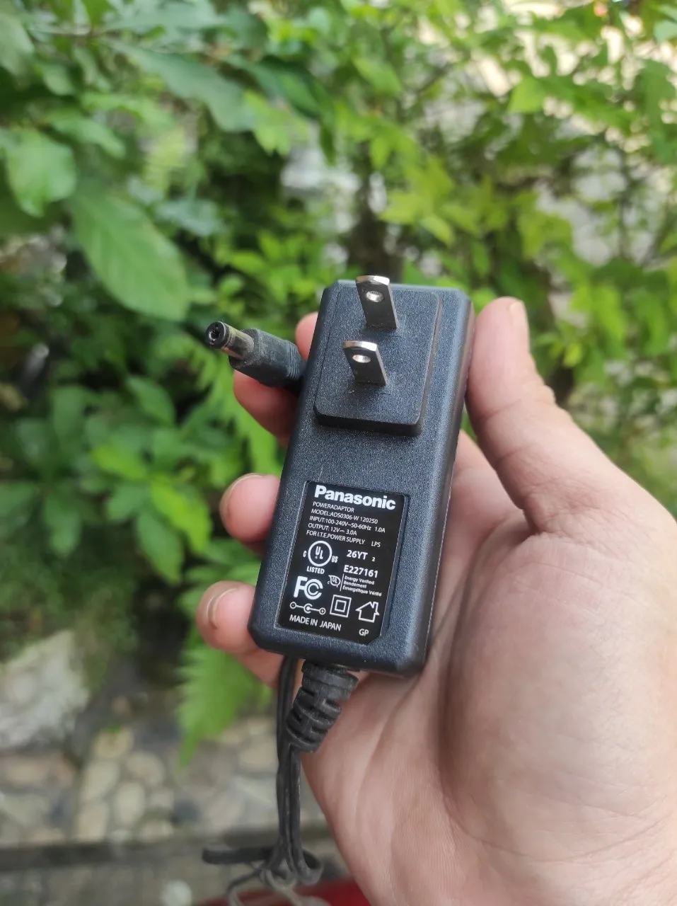 Nguồn Camera 12V-3A Panaonic Chui Lớn 5.5mm