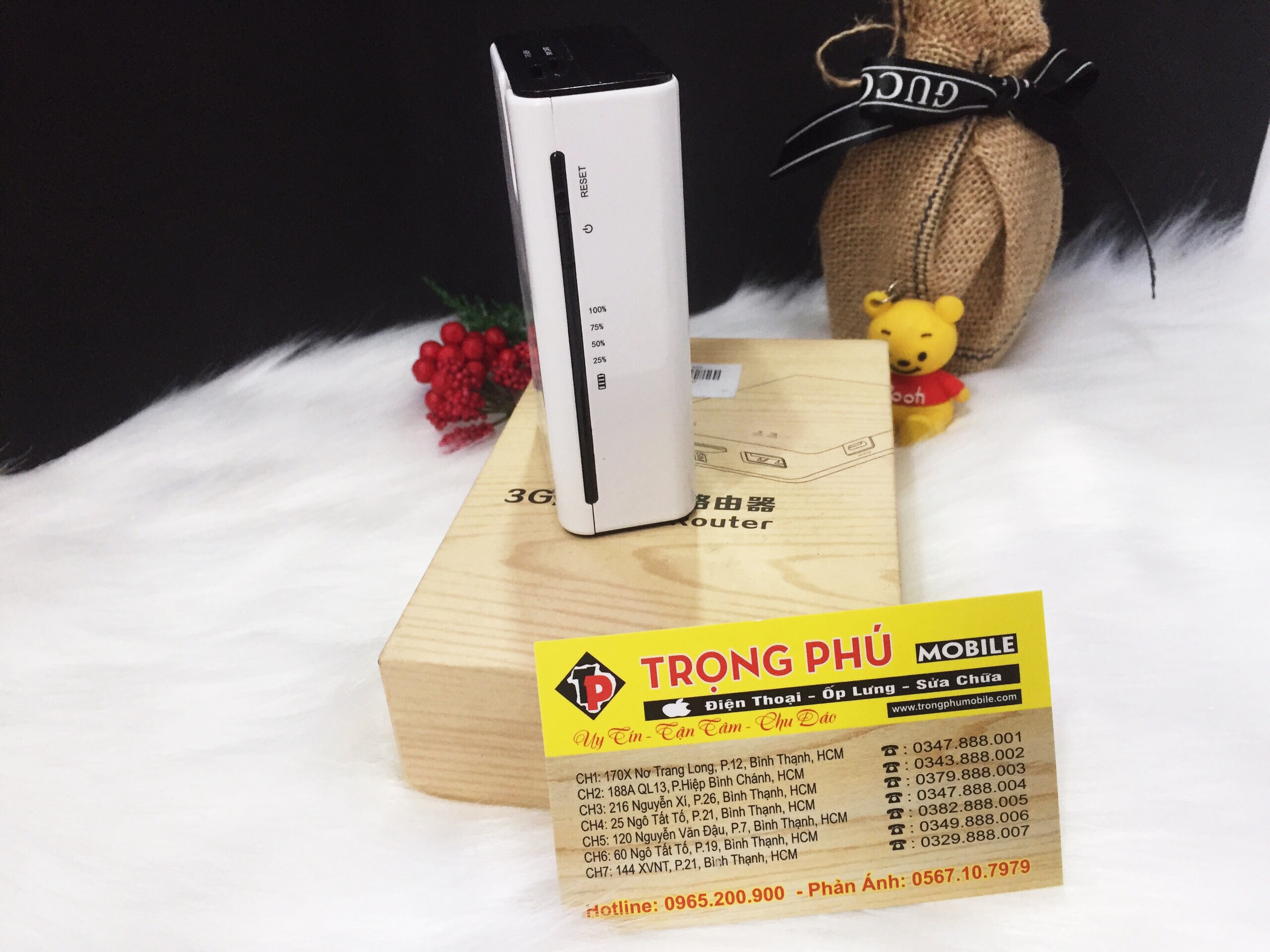 BỘ PHÁT WIFI SIM 4G 6572-Pin DP 7.800mAh