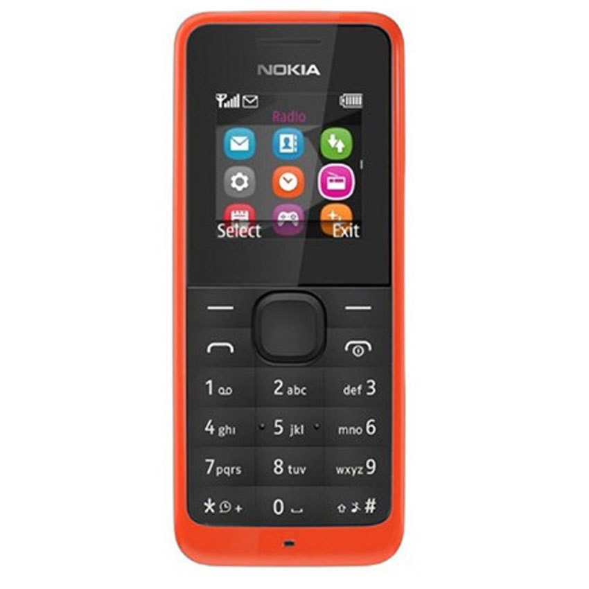 Điện thoại Nokia 105 2016 renew 2 sim Đủ pin sạc