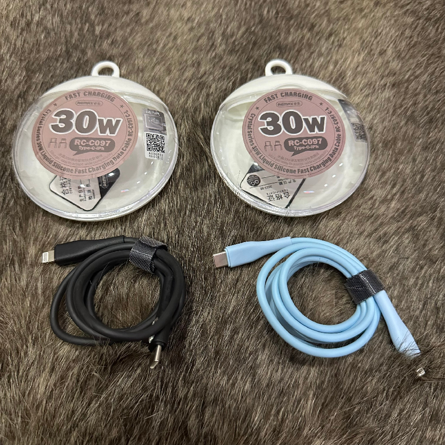 Cáp sạc nhanh 30W Remax RC-C097(C-L) typeC-lightning