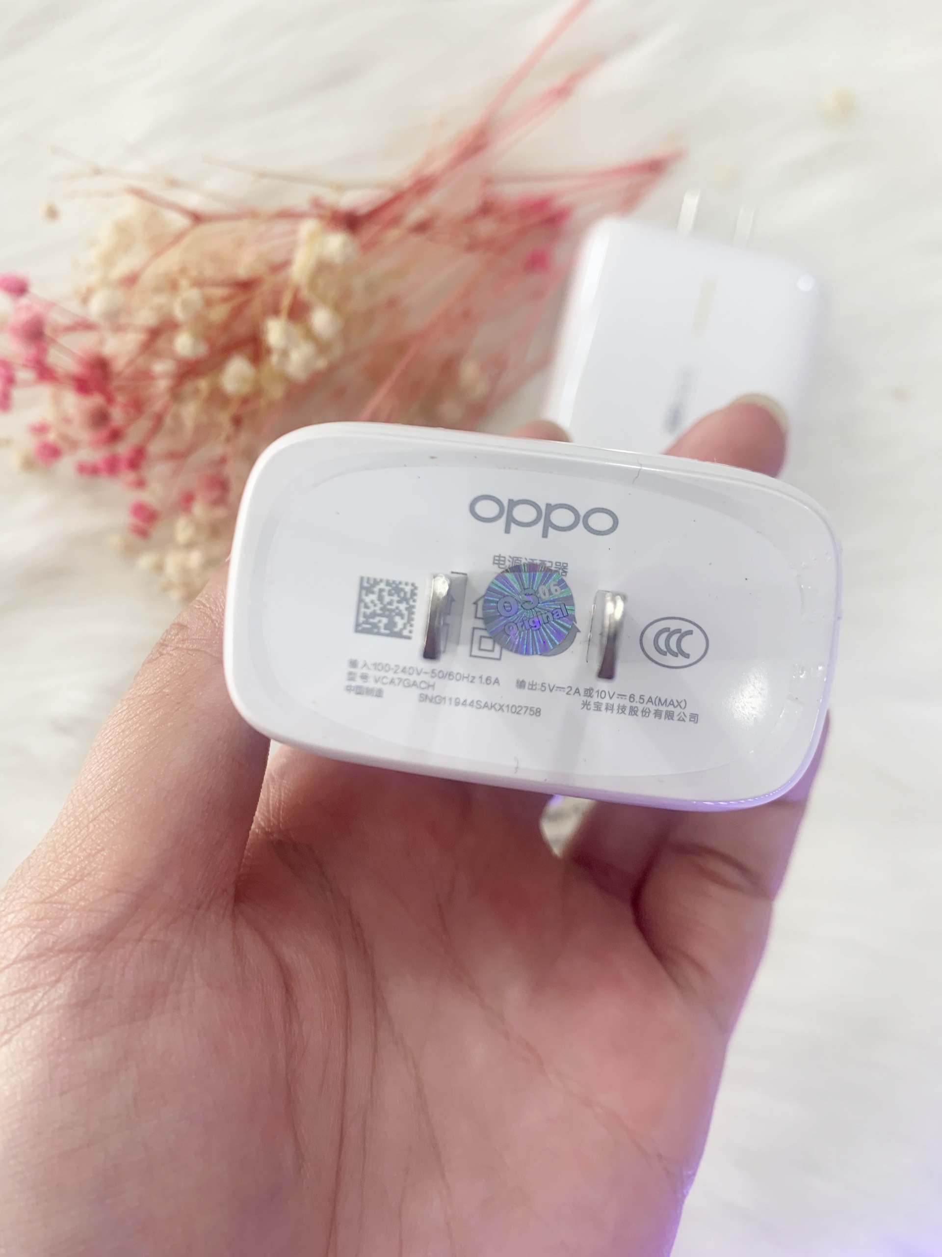 Cốc sạc Oppo 65w zin