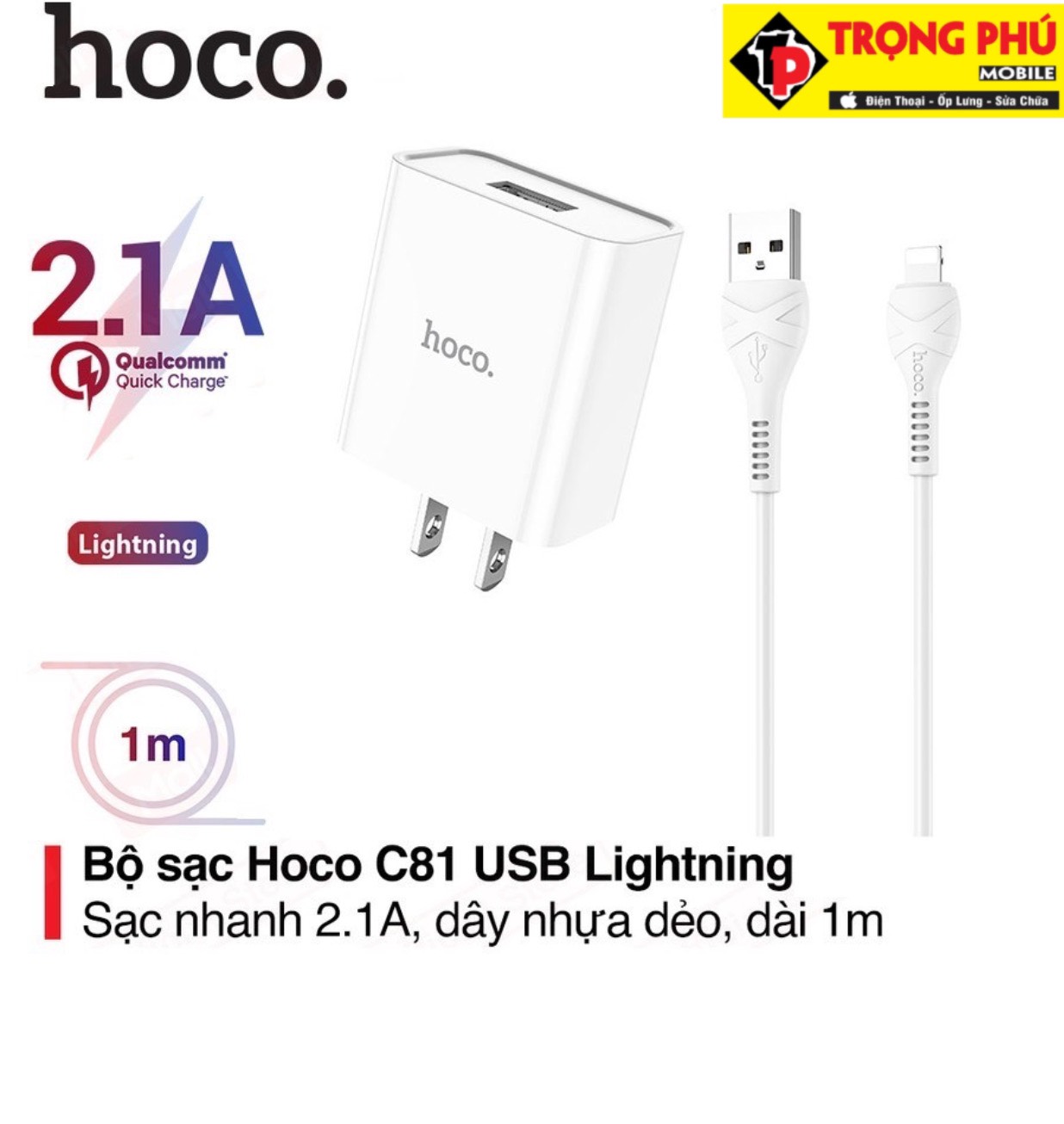 Bộ sạc Hoco C81 nhanh