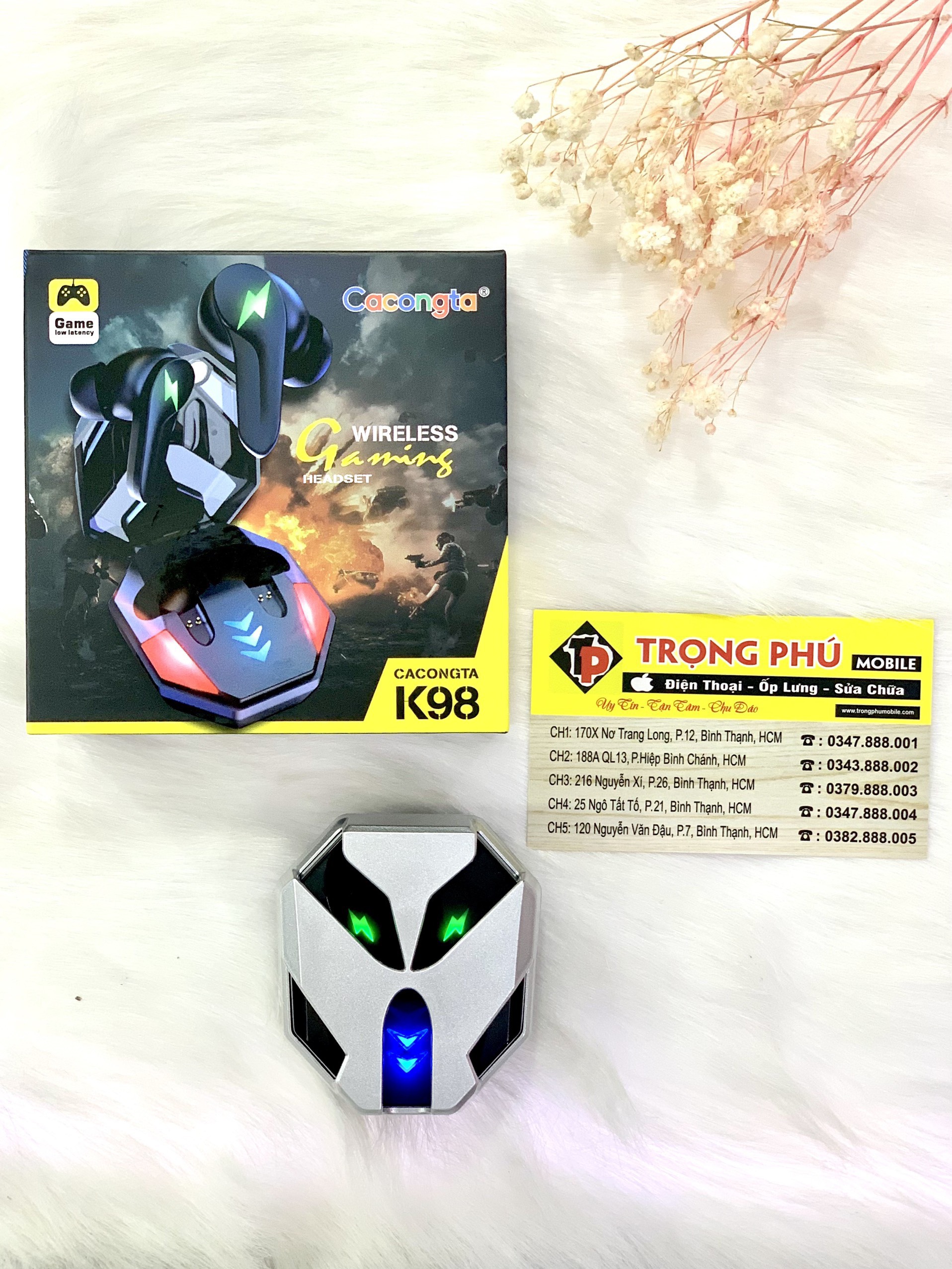 Tai nghe Bluetooth Cacongta K98 Gaming