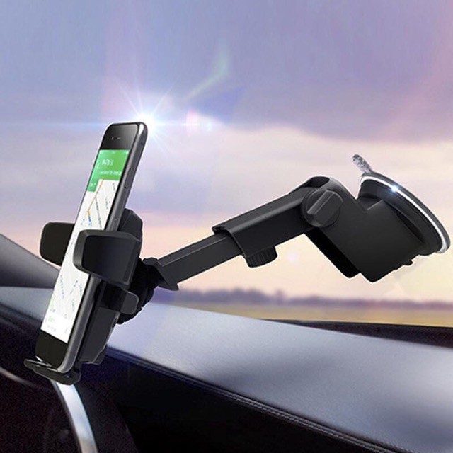 Kệ, giá đỡ điện thoại trên xe hơi LM-703 dài đẹp