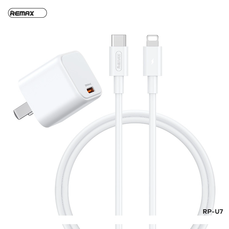 Bộ Sạc Nhanh 20W Remax RP-U7 (Type-c Ra Lightning)