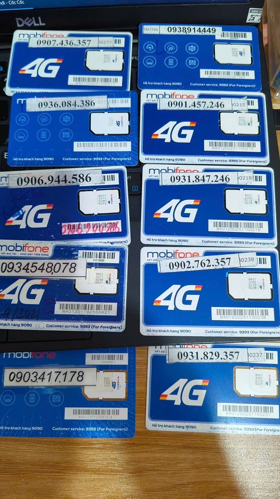 Sim mobilefone số đẹp 390k