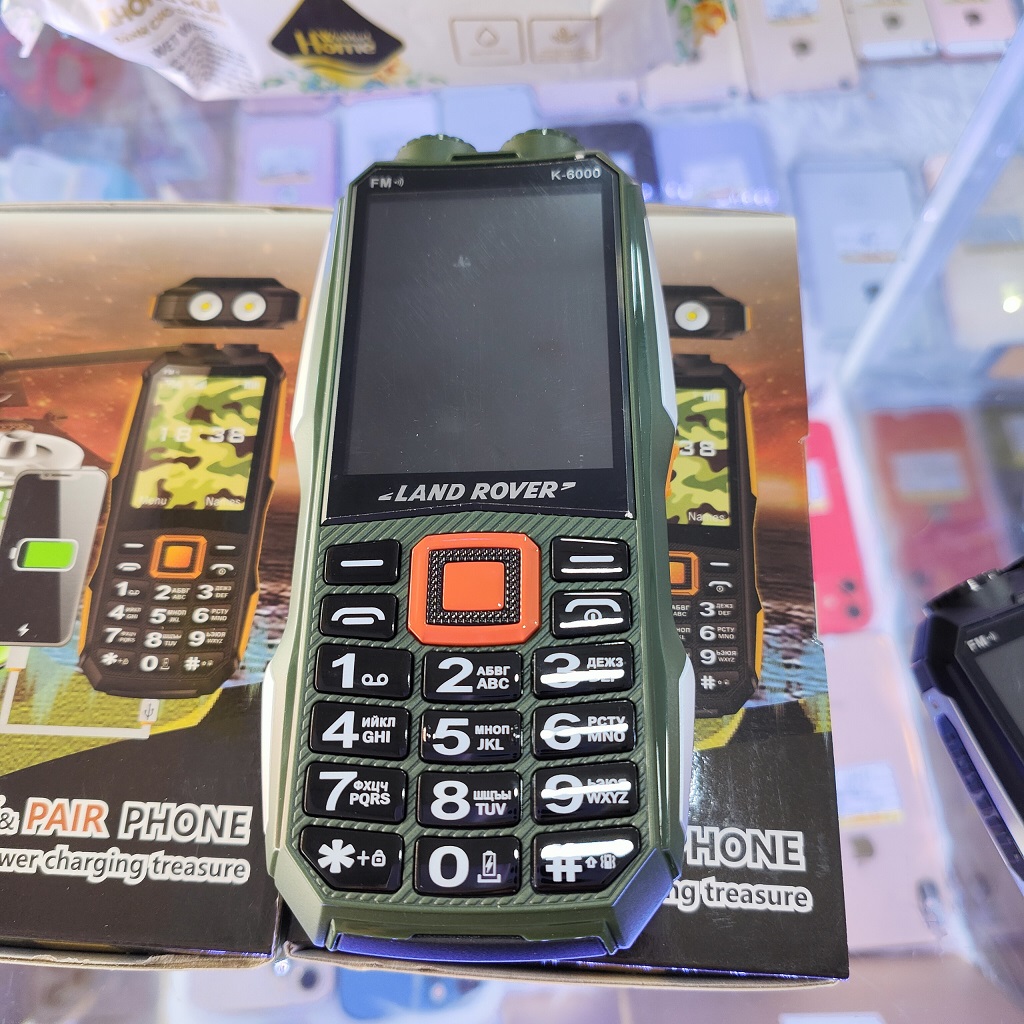 Điện thoại Landrover K6000 pin khủng 6800mah