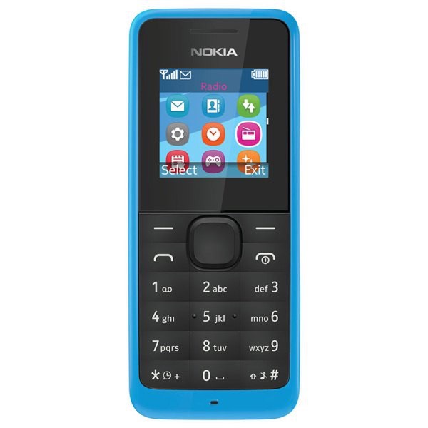 Điện thoại Nokia 105 2016 renew 2 sim Đủ pin sạc