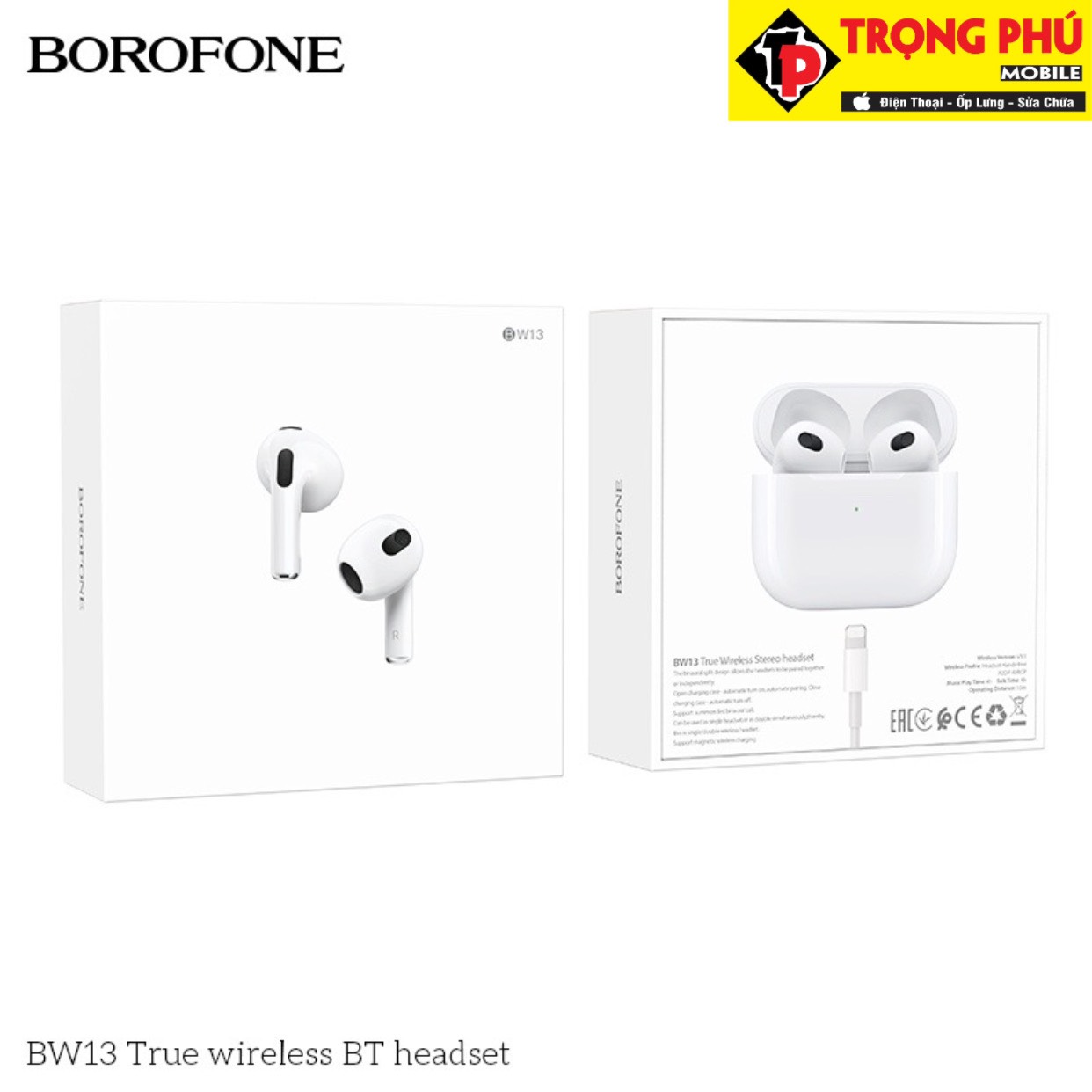 Tai nghe bluetooth borofone BW13