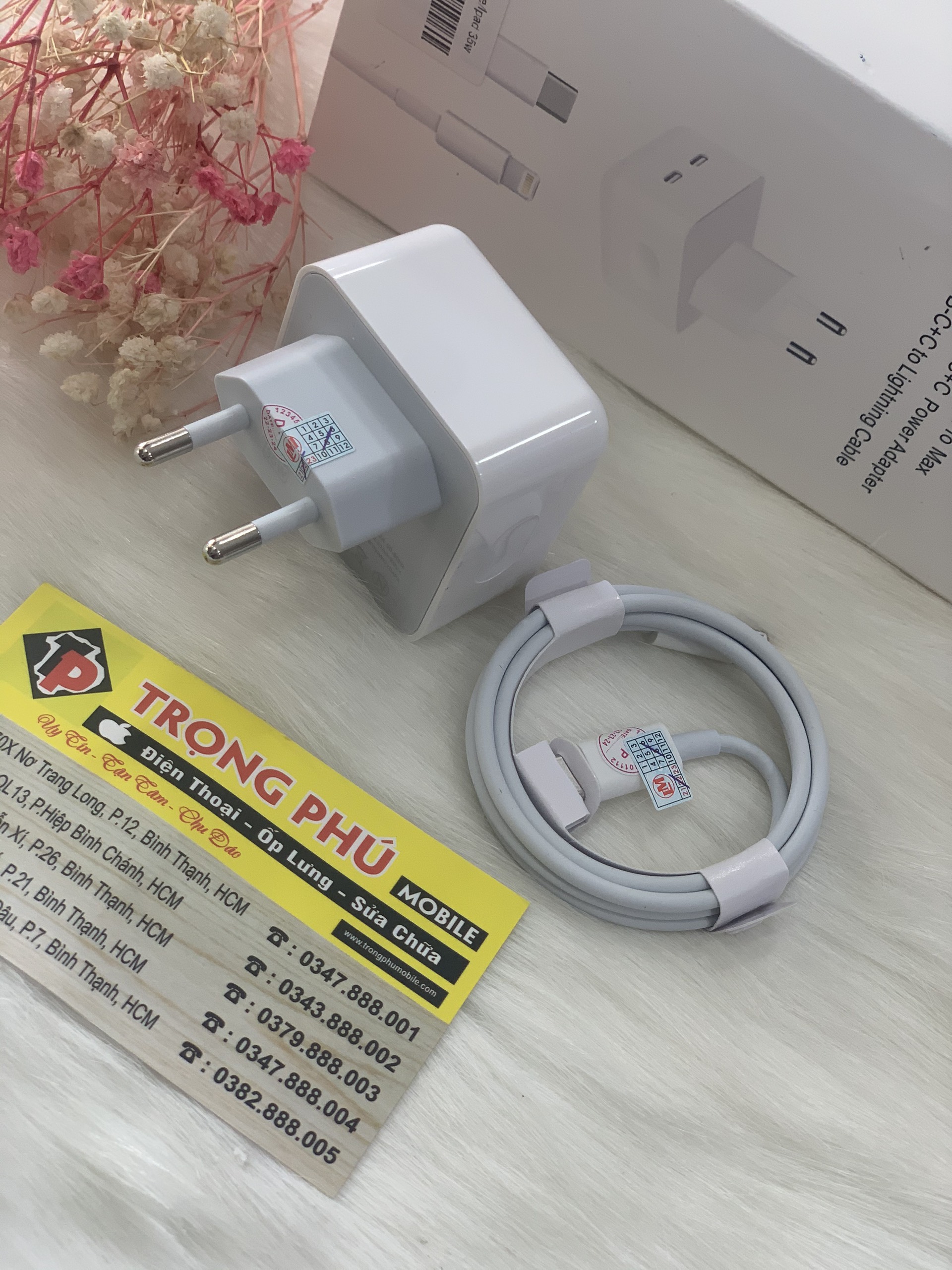 Bộ sạc Iphone14promax 35w usb-lighting 290k