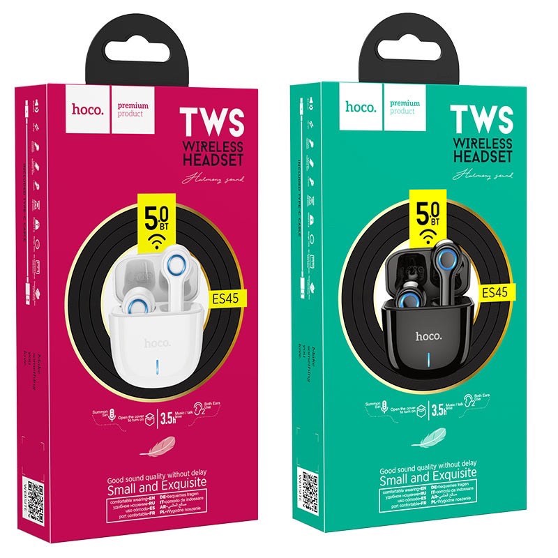 Tai nghe Bluetooth 2 bên Hoco Es45